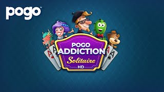 Pogo Addiction Solitaire HD  Official Pogo Trailer [upl. by Kayley569]