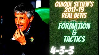 FIFA 22 HOW TO PLAY LIKE QUIQUE SETIEN 201719 REAL BETIS FORMATION amp TACTICS [upl. by Yenduhc827]