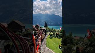 Brienz Rothorn Train  Interlaken  Switzerland  Travel Dairies  youtubeshorts swissalps [upl. by Eiboj513]