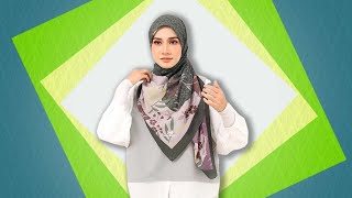 5 TUTORIAL HIJAB SEGI EMPAT  CARA MEMAKAI JILBAB SEGI EMPAT TERBARU [upl. by Ulrike927]