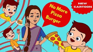 Pizza cartoon l Tindu Mindu Nursery rhymes amp Kids song II Hindi rhymes II Kids cartoons [upl. by Hessney]