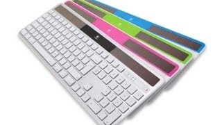 Review of the Logitech Wireless Solar Keyboard K750 BEST MAC KEYBOARD [upl. by Buffy]