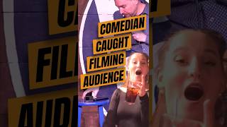 Comedian Caught Filming Audience [upl. by Llewkcor]