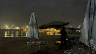 An evening in Tamatave  Miami Beach  Port Tamatave  Tamatave at Night  Madagascar 🇲🇬 [upl. by Tolmach483]