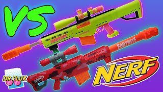 Nerf Fortnite Sniper Rifle VS 3DPrinted Nerf Sniper Rifle [upl. by Mochun56]