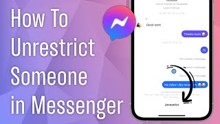 How to Unrestrict Someone in Messenger [upl. by Yoc]