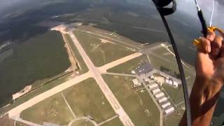 US Navy SEALs Conduct HALO Training Jump [upl. by Gnol418]