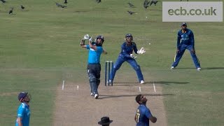 Every boundary  highlights of Moeen Alis 56 from 37 balls  England v Sri Lanka A [upl. by Angadreme165]