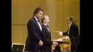 Giuseppe Giacomini and Sherrill Milnes sing Si pel ciel [upl. by Attenra]