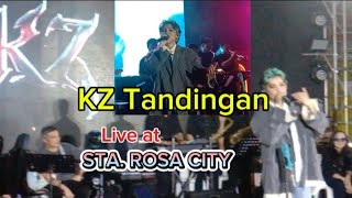 Lastchatter KZ TANDINGAN concert 💫 STA ROSA CITY  LAGUNA 🌟 kztandingan [upl. by Ttiwed]