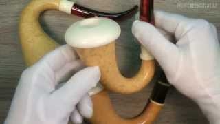 Strambach Vienna Calabash Meerschaum  Pfeifenkonsulat [upl. by Mita]