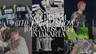 시즈니 브이로그 NCT DREAM The Dream Show 3  DREAMSCAPE in Jakarta ㅡ czennie vlog ☆  renprintemps [upl. by Ahsennek]