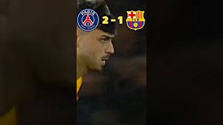 Barcelona Vs PSG quarter finals leg 1 🤯🥵🐐 [upl. by Eiralav848]