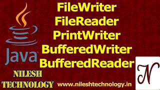 Java FileWriter  FileReader  PrintWriter  BufferedWriter  BufferedReader [upl. by Airamana784]