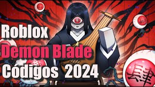 Todos los Códigos de Demon Blade  Códigos de Espada Demonio Roblox 2024 julio Parte 2 [upl. by Sanborn]