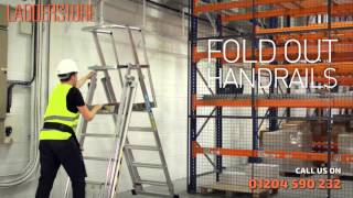 Zarges ZAP Telescopic Work Platform Ladders [upl. by Bloch]