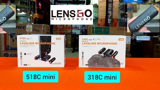 LENSGO🎤Wireless microphone🎤518C mini🎤318C mini🎤Review Camera Gallery🎤 [upl. by Nwahsir499]