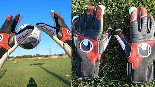 Uhlsport Powerline Absolutgrip HN Goalkeeper Glove Review [upl. by Rickart]