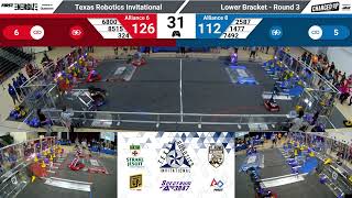 sf10m1 2023 Texas Robotics Invitational [upl. by Nelak]