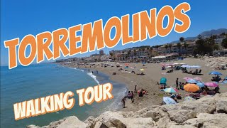 🇪🇦TORREMOLINOS  COSTA DEL SOL  4K  walking tour [upl. by Ramiah]