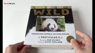 Wild Endangered Animals in Living Motion  A Photicular Book [upl. by Anam]