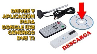 ✅Driver y aplicación 📀 para dongle USB TDT DVB T2 Astrometa Tv HD GRATIS [upl. by Park]