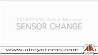 CO amp COO2 Airline Monitor Sensor Change [upl. by Younger]