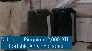 DeLonghi Pinguino 12000 BTU Portable Air Conditioner Review [upl. by Dever299]