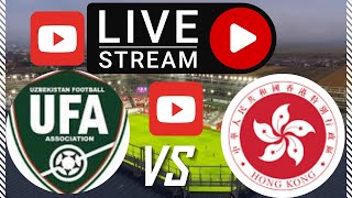 Hong Kong U23 vs Uzbekistan U23 LIVE AFC U23 QUALIFIERS [upl. by Anirol321]