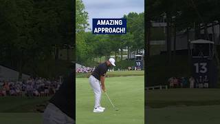 Jon Rahms FANTASTIC iron shot 🔥 [upl. by Bluefield206]