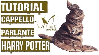 Harry Potter Fimo Tutorial  Come Fare il Cappello Parlante [upl. by Nakashima]