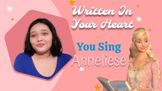 Written In Your Heart Sing With Me You Sing As Anneliese┃Barbie as The Princess and The Pauper [upl. by Nodearb584]