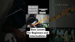 Bass Lesson  Akoro by Mr M and Revelation bass bassguitarlessons basstutorial [upl. by Trill]