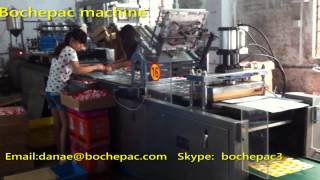 Blister packing machine for 12 PCS glue [upl. by Dirfliw]