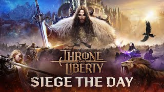 Throne and Liberty  Second Grinwell Siege Defense Win  RETOOK THRONE TWICE [upl. by Alimaj525]