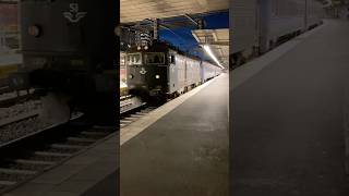 SJ intercity train to Katrineholm departing from Stockholm central station [upl. by Eireva]