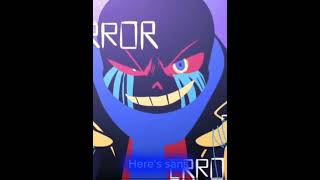 Fanon error sans vs fanon ink sans underverse errorsans inksans 1v1 whostronger capcut [upl. by Drogin]