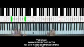 How to Play Seal  Kiss From A Rose  Piano  Tutorial [upl. by Nylitak]