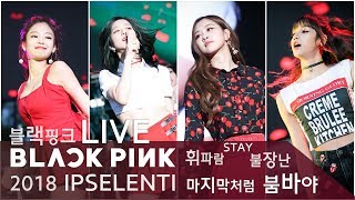 BLACKPINK LIVE Full ver with Great Fanchant 블랙핑크 라이브 휘파람 STAY 불장난 마지막처럼 붐바야 무반주 떼창 입실렌티 [upl. by Nissie]