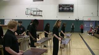 Jet Fighter  Springwater Trail High School Marimba Band  20232024 [upl. by Rene]