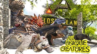 Lost Island ALL Unique Creature Locations Guide [upl. by Ecerehs776]