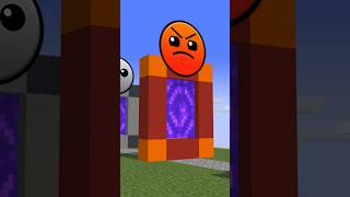 Fire In The Hole Portals Upgrade  meme minecraft animation short shorts fireinthehole [upl. by Adalard]