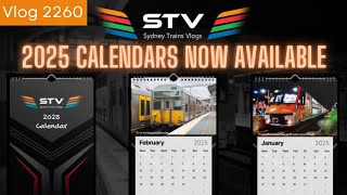 Sydney Trains Vlog 2260 2025 Calendars Now Available [upl. by Reiner]