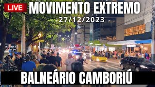 MOVIMENTO EXTREMO em Balneário Camboriú 27122023 [upl. by Frederick]