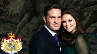 Förlovning mellan Prinsessan Madeleine och herr Christopher ONeill [upl. by Eidur]