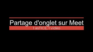 Partage donglet sur Meet [upl. by Adamson885]