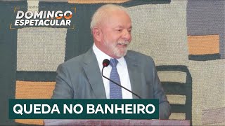 Lula sofre queda no banheiro e leva três pontos na parte de trás da cabeça [upl. by Anoyet152]