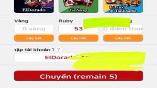 Hack ElDorado Review hack ruby trên app thế giới game busidol [upl. by Ynffit]