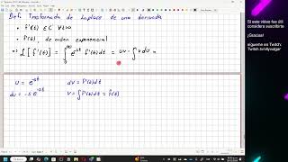 EDOCM  72p2 Transformada inversa de Laplace [upl. by Oisinoid203]