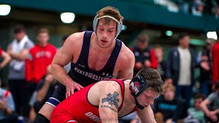 157 – Trevor Chumbley G Northwestern University vs Paddy Gallagher R Ohio State University [upl. by Nwahsauq]